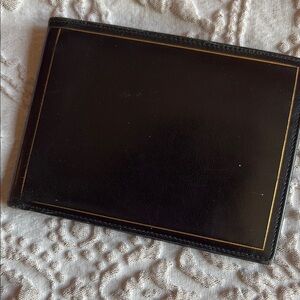 Elegant Black Leather Wallet